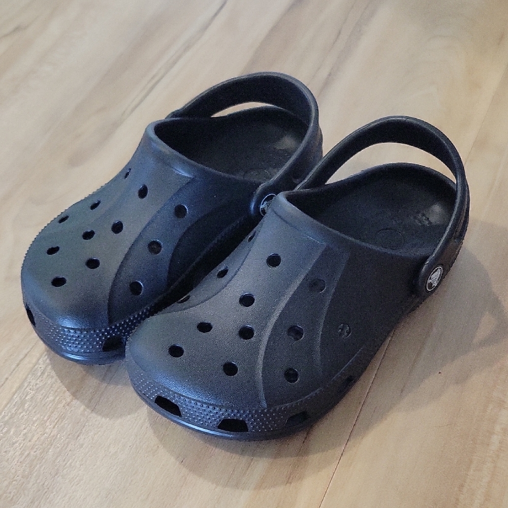 CROCS Kids Black Water Shoes